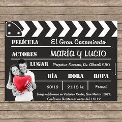 Claqueta de cine