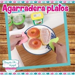 Agarradera saca platos pájaro