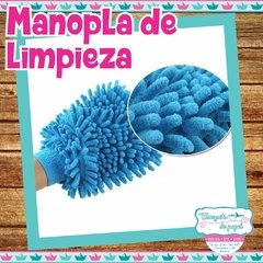 Manopla de limpieza