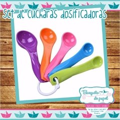 Cucharas dosificadoras x5