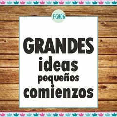 Grandes ideas