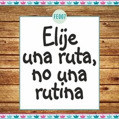 Elije una ruta