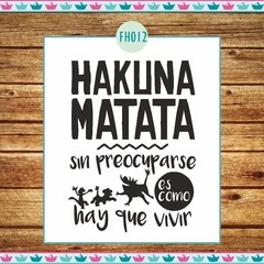 Hakuna matata