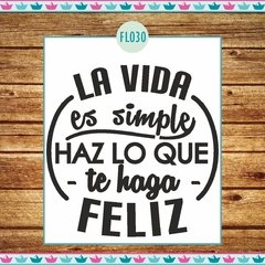 La vida es simple