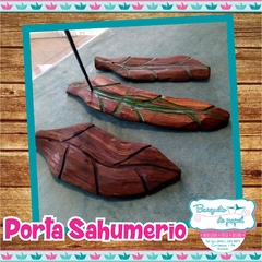 Porta sahumerio hoja