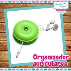 Organizador auriculares