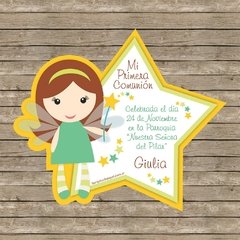 Hada y estrellas