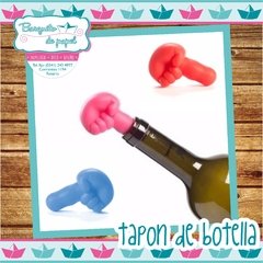 Tapón botella dedo