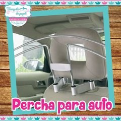 Percha de traje para auto