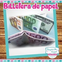 Billetera de papel