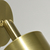 Lampara aplique Dorado Deco Diseño Gu10  1 luz - tienda online