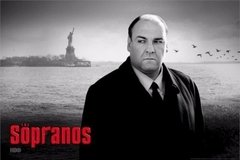 PÔSTER OS SOPRANOS Oficial Licenciado 91 x 61 cm