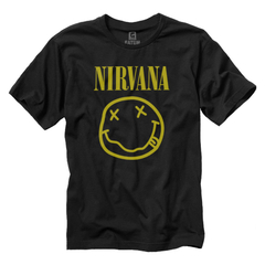 Camiseta Nirvana Símbolo Smile