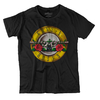 Camiseta de Banda Guns N' Roses 100% Algodão