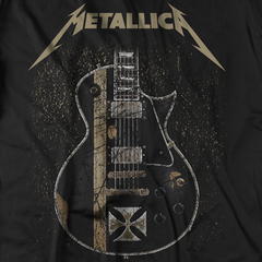 Camiseta Banda Metallica Guitarra - comprar online