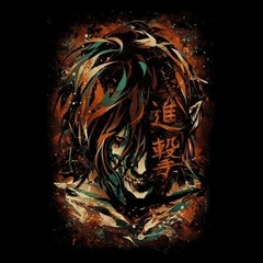 Camiseta Attack on Titan Anime 100% Algodão - comprar online