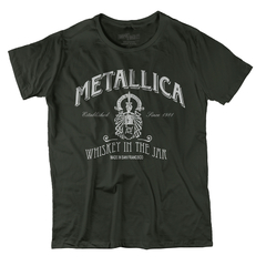 Camiseta Banda Metallica