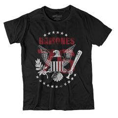 Camiseta Banda Ramones 100% Algodão