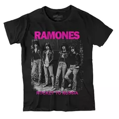 Camiseta Banda Ramones 100% Algodão