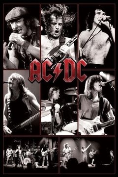 Poster ACDC Banda Oficial Licenciado 61 x 91 cm