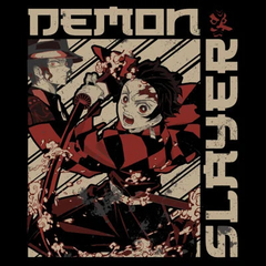 Camiseta Demon Slayer Anime 100% Algodão - comprar online