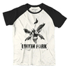 Camiseta Linkin Park Raglan 100% Algodão