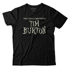 Camiseta Tim Burton 100% Algodão