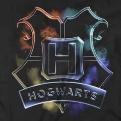 Camiseta Harry Potter Hogwarts Estampa Licenciada Produto Oficial - comprar online