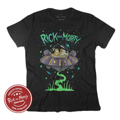 Camiseta Oficial Rick and Morty Estampa Licenciada Produto Oficial