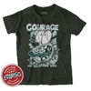 Camiseta Oficial Courage Cartoon Network Estampa Licenciada Produto Oficial