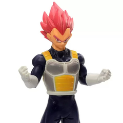 Action Figure Super Saiyan God Vegeta - Vermelho 18cm - comprar online