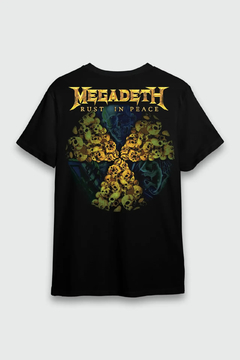 Camiseta Megadeth Rust in Peace Oficial Licenciada - comprar online