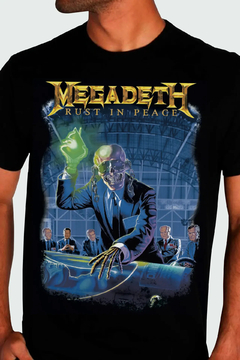 Camiseta Megadeth Rust in Peace Oficial Licenciada na internet