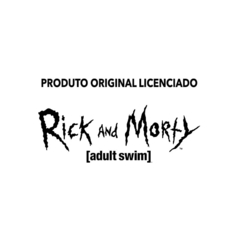 Camiseta Oficial Rick and Morty Estampa Licenciada Produto Oficial - comprar online