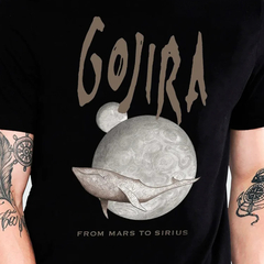 Camiseta Gojira From Mars To Sirius Oficial Licenciada na internet