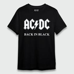 Camiseta AC/DC Back in Black Oficial Licenciada