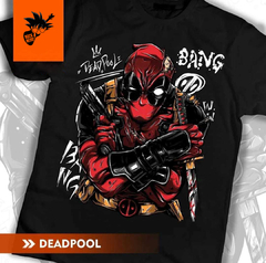 Camiseta Deadpool 100% Algodão