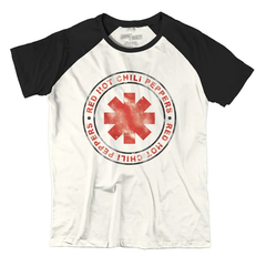 Camiseta Red Hot Chili Peppers Raglan 100% Algodão