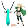 COLAR TSUNADE HOKAGE CRISTAL VERDE