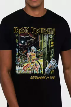 Camiseta Iron Maiden Somewhere In Time Oficial Licenciada - comprar online