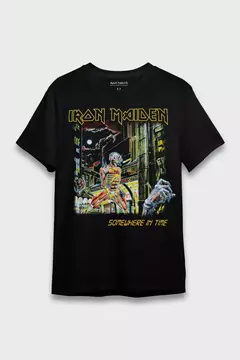 Camiseta Iron Maiden Somewhere In Time Oficial Licenciada