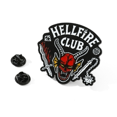 Pin Broche Hell Fire Stranger Things