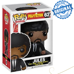 Funko POP! Jules Pulp Fiction nº 62 Raríssimo Com Caixa Protetora de Acrílico