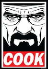 Placa cook breaking bad