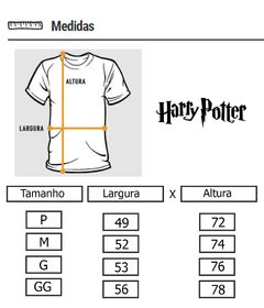 Camiseta Harry Potter VS Voldemort Estampa Licenciada Produto Oficial - Rock Nerd Sua Loja Geek