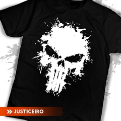 Camiseta Justiceiro 100% Algodão