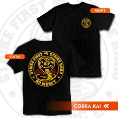 Camiseta Cobra Kai Camisa 100% Algodão