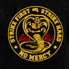 Camiseta Cobra Kai Camisa 100% Algodão - comprar online