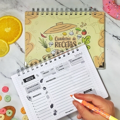 Cuaderno de recetas - Comprar en fulanas graficas