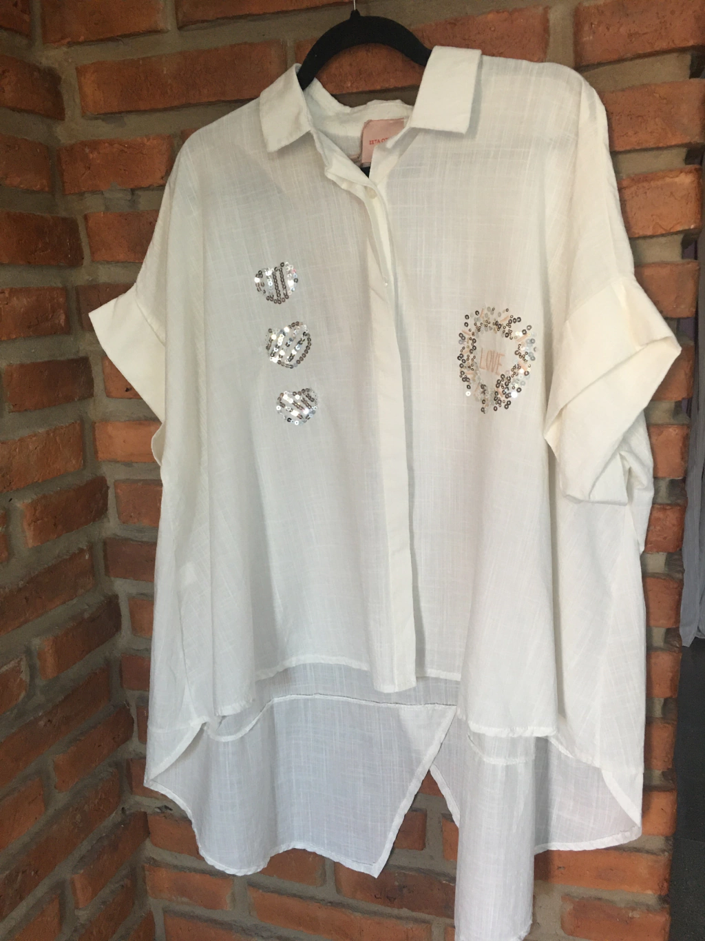 Camisa italiana oversize